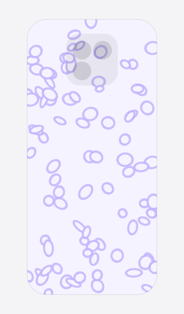 Lavanta Leopar telefon kılıfı