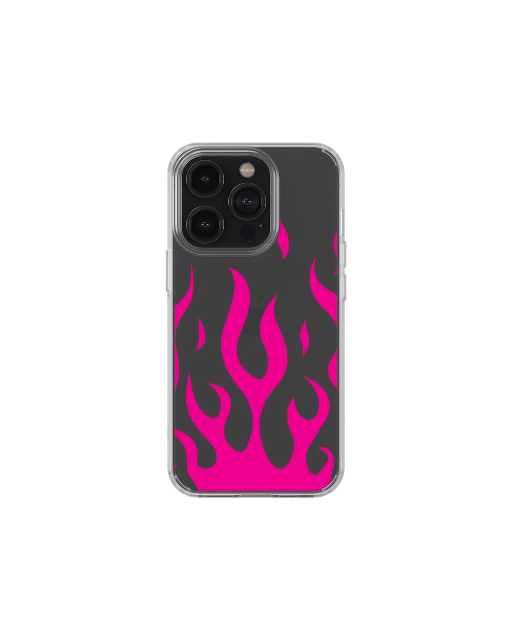 Alev Pembe Case telefon kılıfı