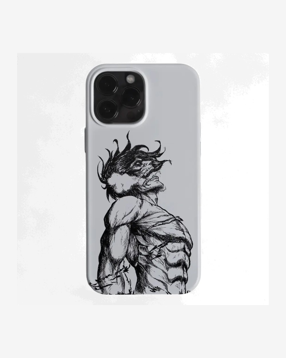 ANIME | ATTACK TITAN CASE WHITE telefon kılıfı