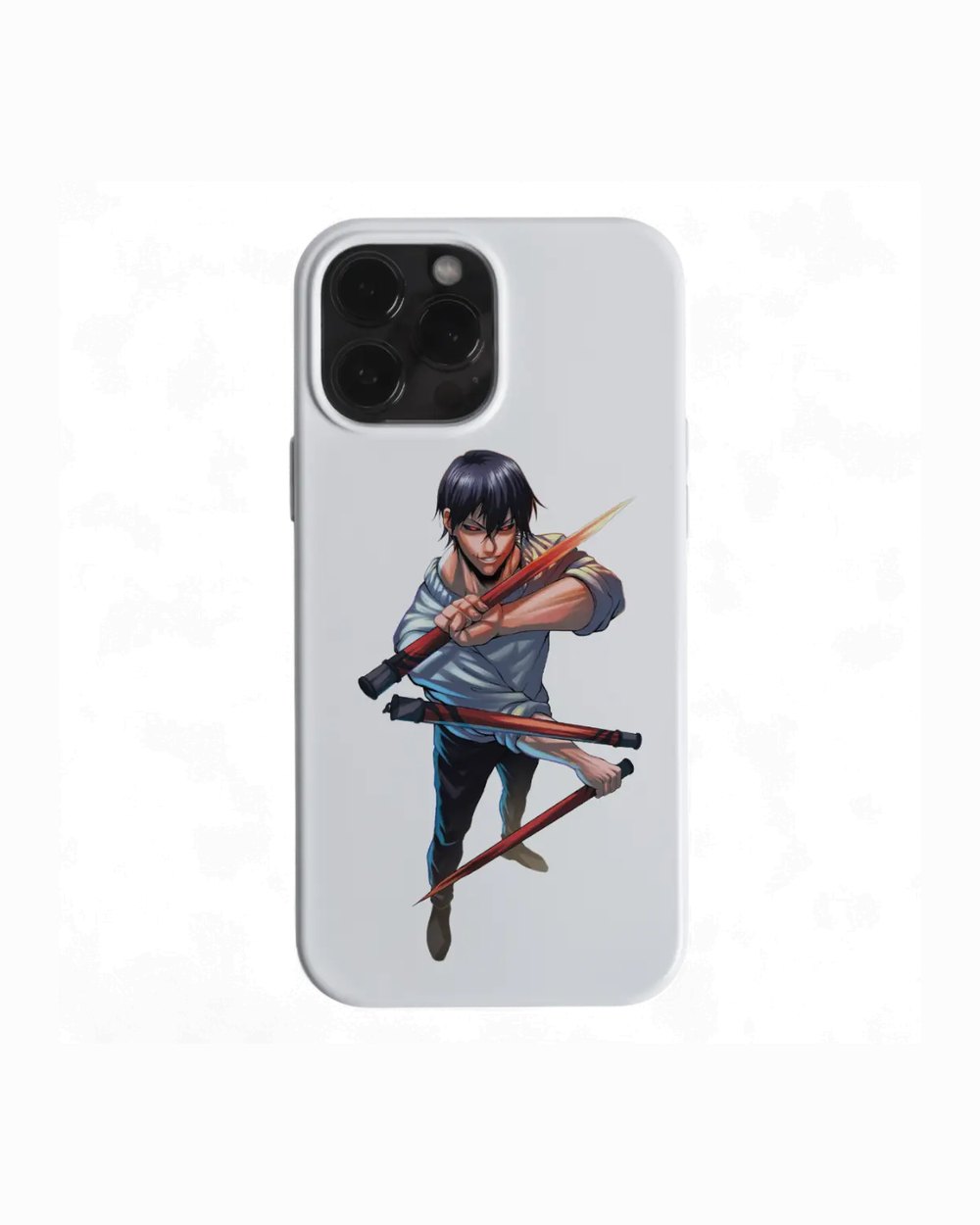 ANIME | ZENIN TOJI CASE WHITE telefon kılıfı