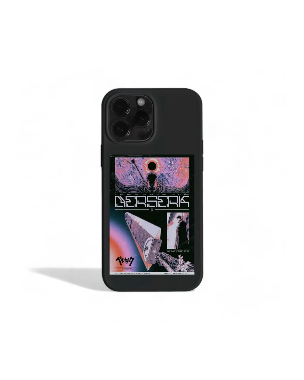 Berserk 6 Black Case telefon kılıfı