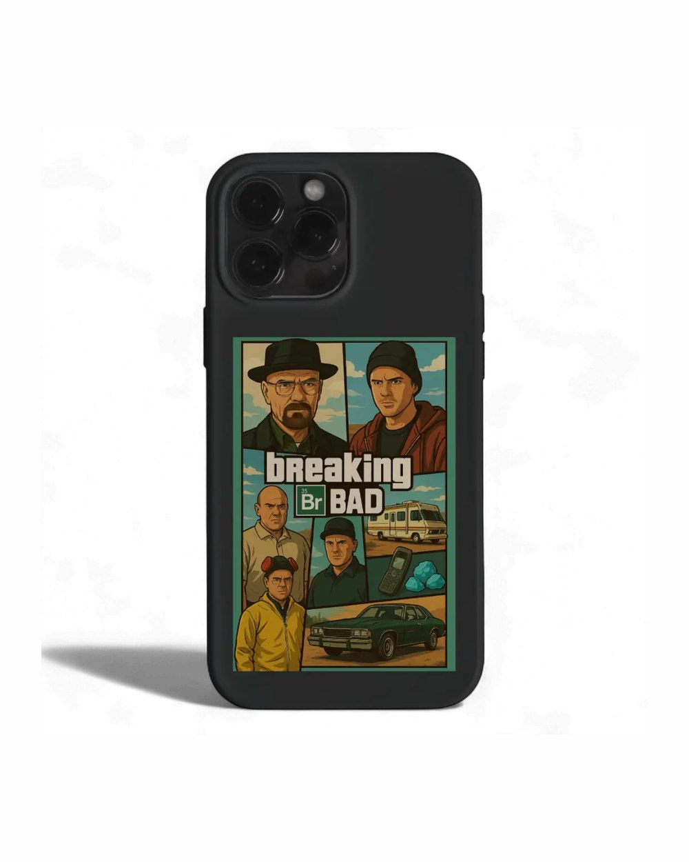 BREAKING BAD BLACK telefon kılıfı