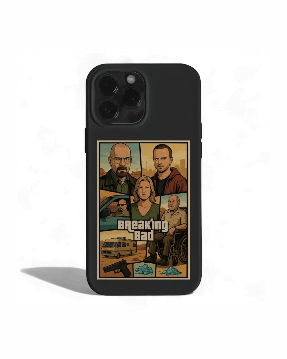 BREAKING BAD BLACK telefon kılıfı