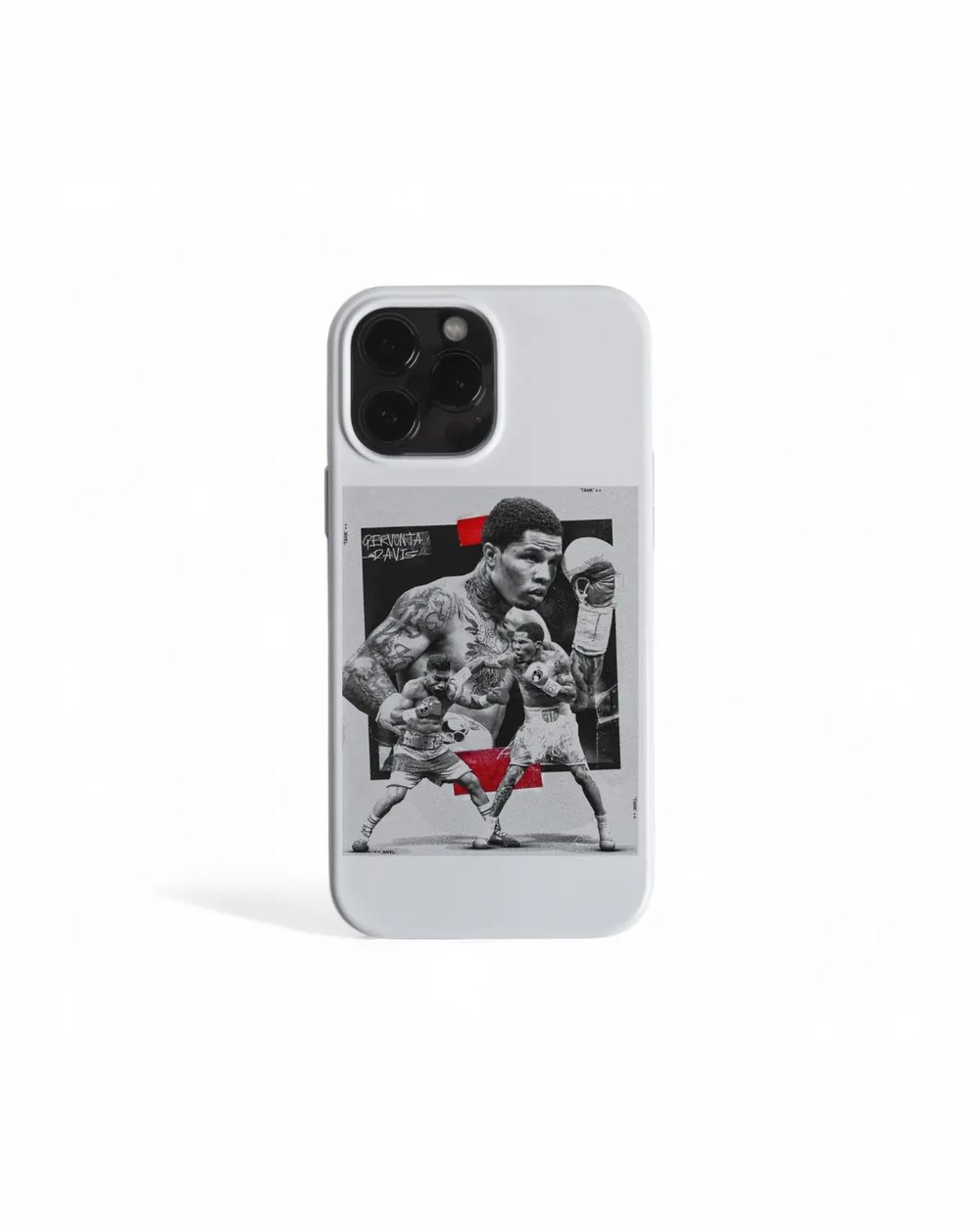 Gervonta Davis White Case telefon kılıfı
