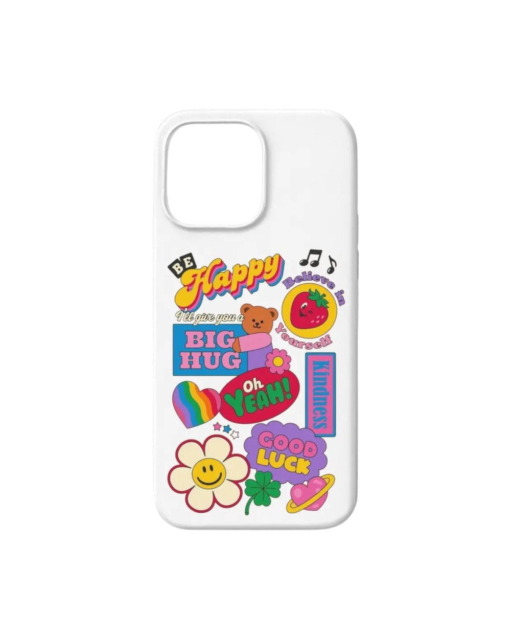 Good Luck Beyaz Case telefon kılıfı