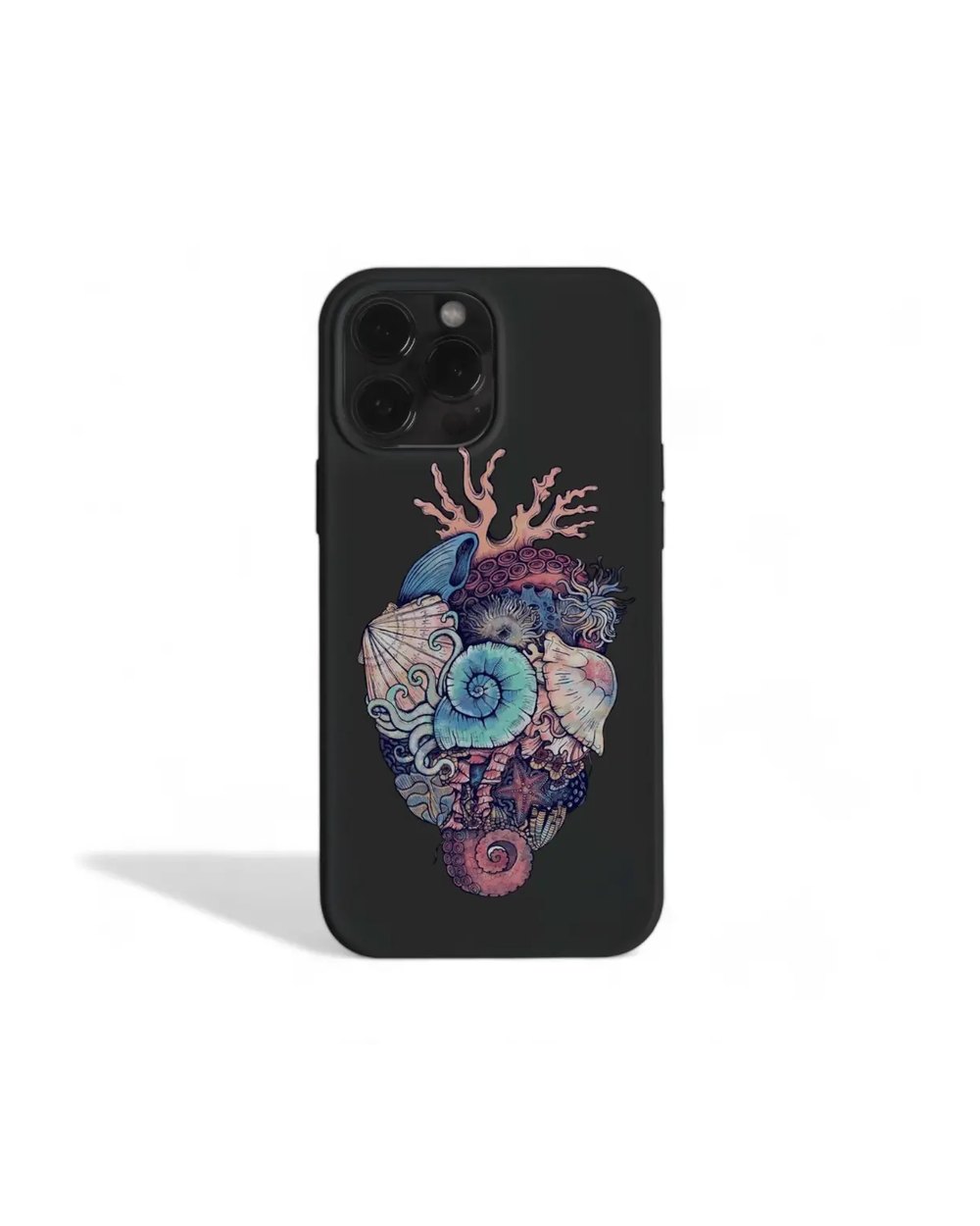 Heart 4 Black Case telefon kılıfı