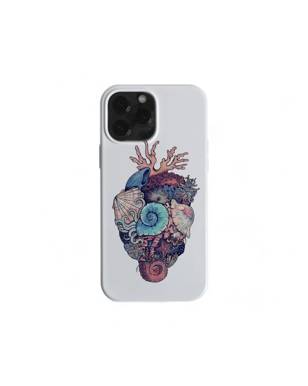 Heart 4 White Case telefon kılıfı