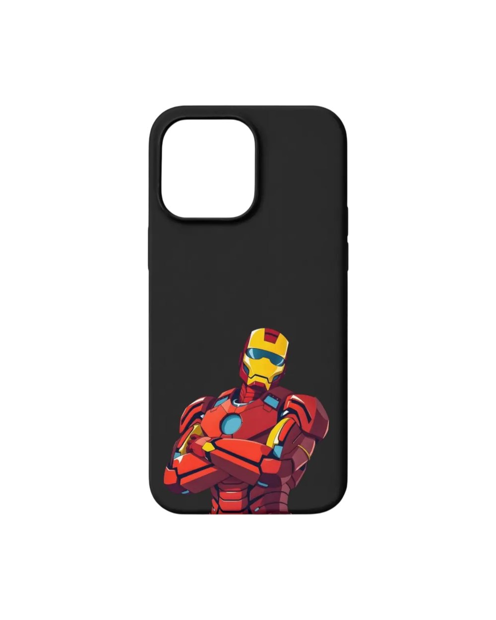 Ironman 12 Siyah Case telefon kılıfı