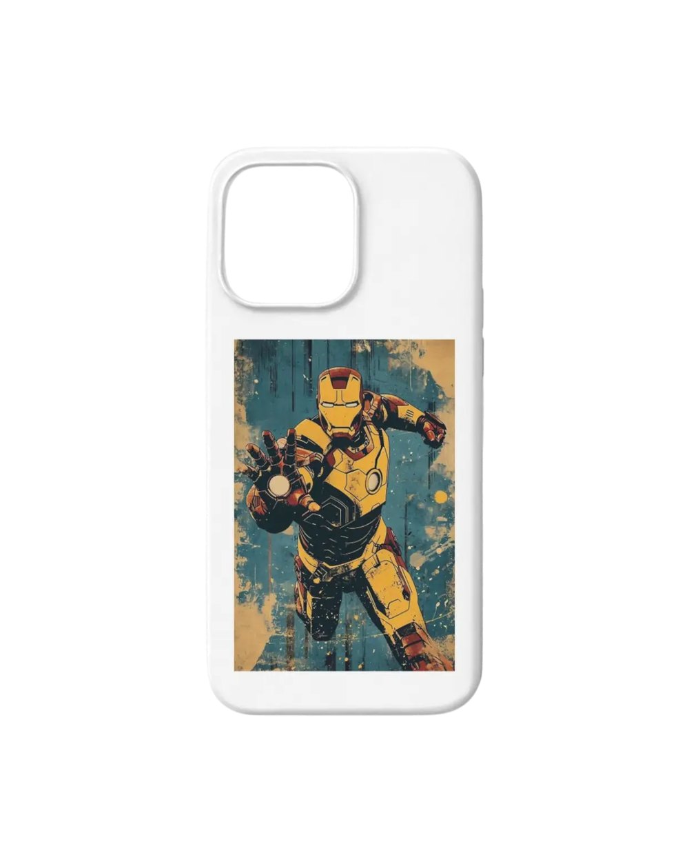 Ironman 13 Beyaz Case telefon kılıfı
