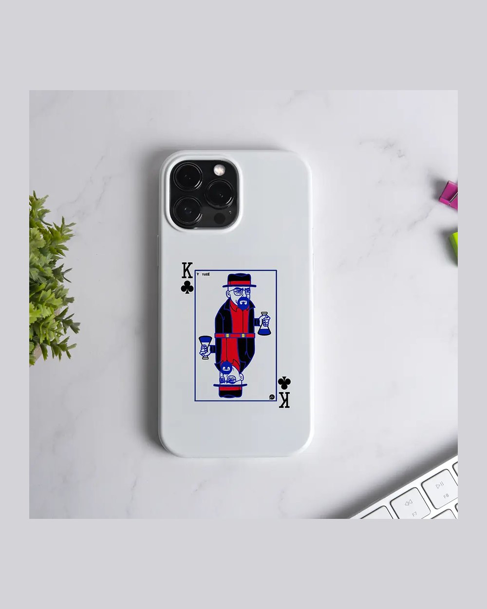 İskambil Mr White Case telefon kılıfı