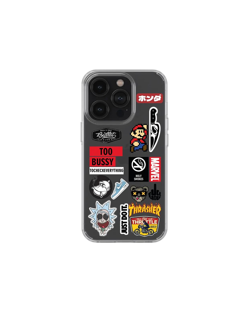 Mario Şeffaf Case telefon kılıfı