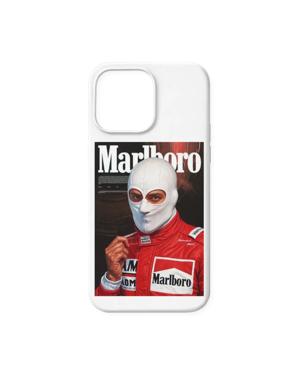 Marlboro F1 White Case telefon kılıfı