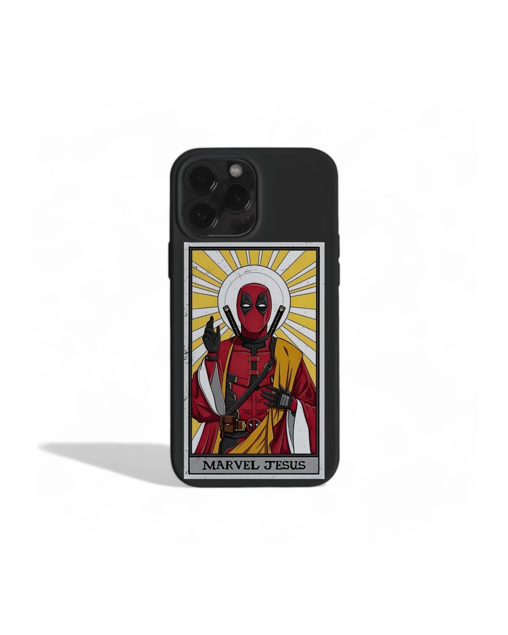 MARVEL | Marvel Jesus Black Case telefon kılıfı