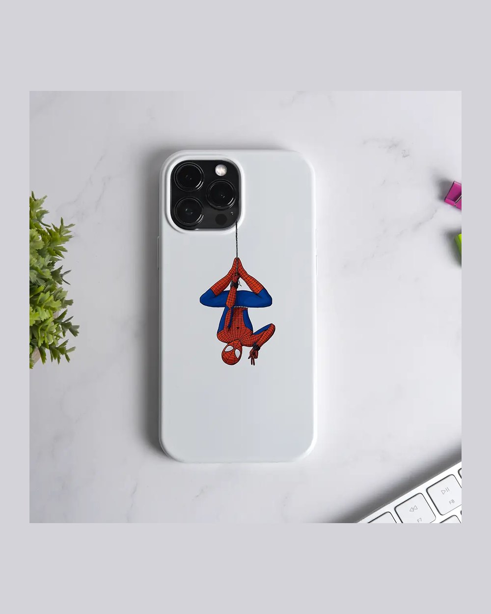 MARVEL | Spider-Man Beyaz Case telefon kılıfı