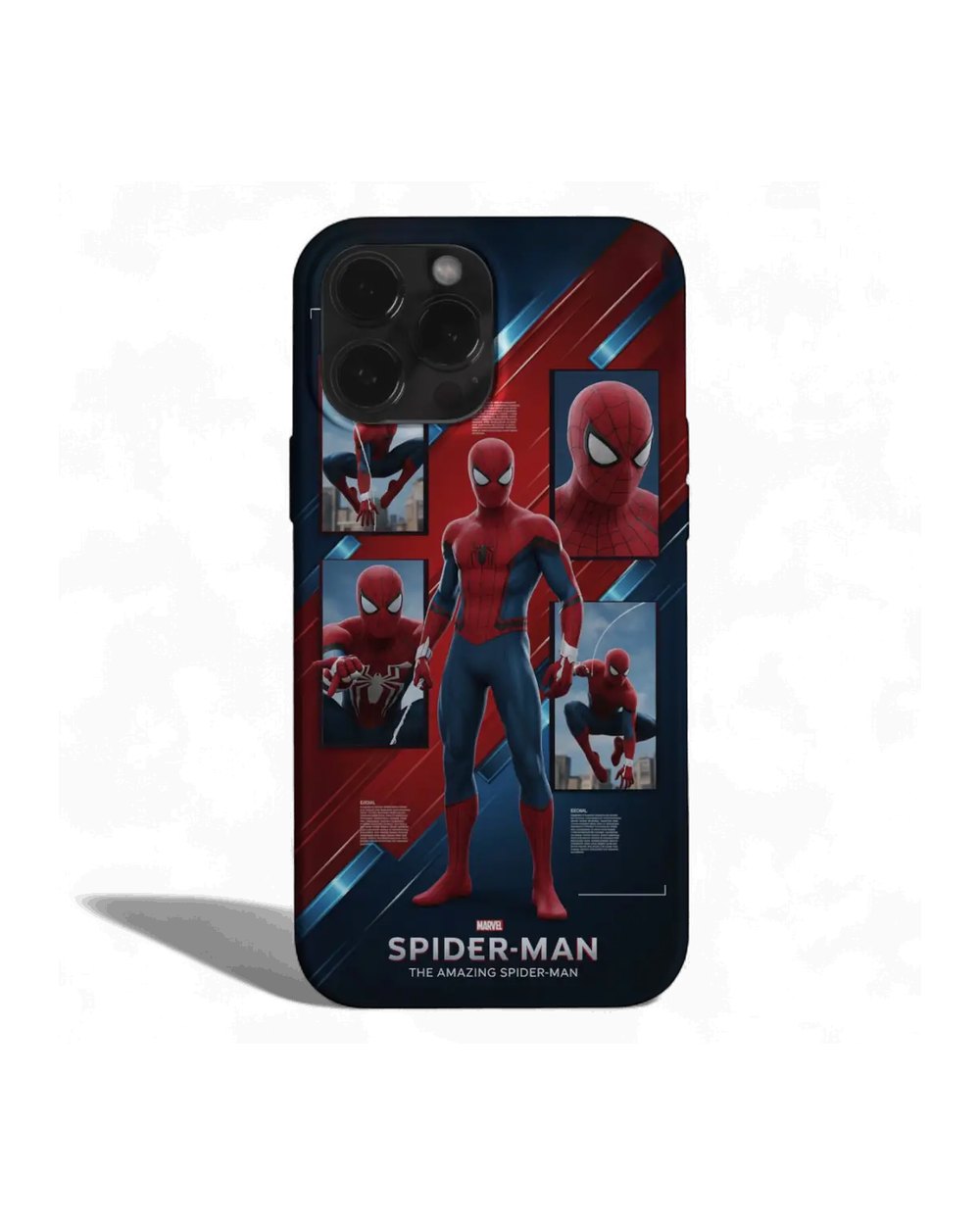 MARVEL | SPIDER TOWER BLACK telefon kılıfı