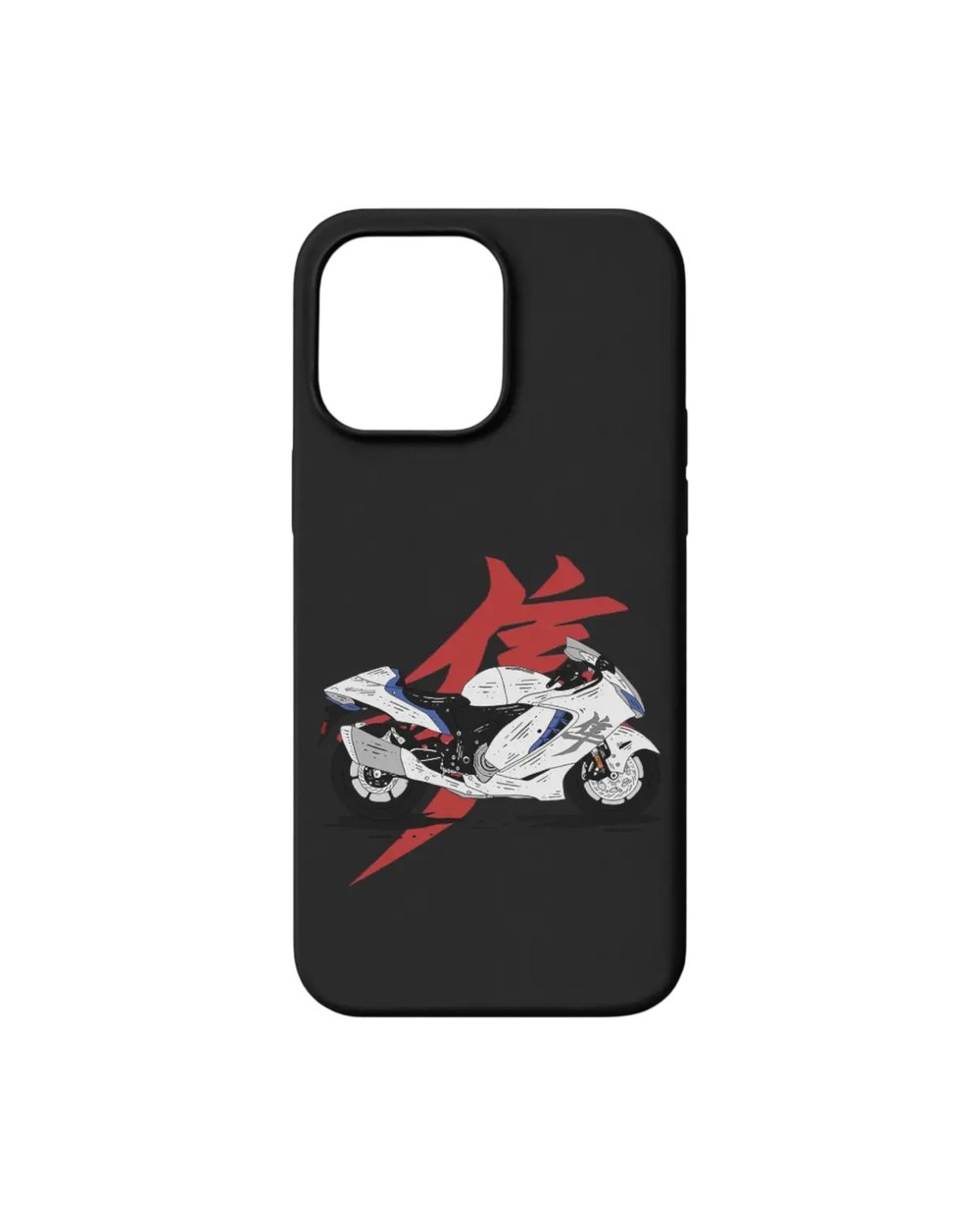 Motorcyle Siyah Case telefon kılıfı