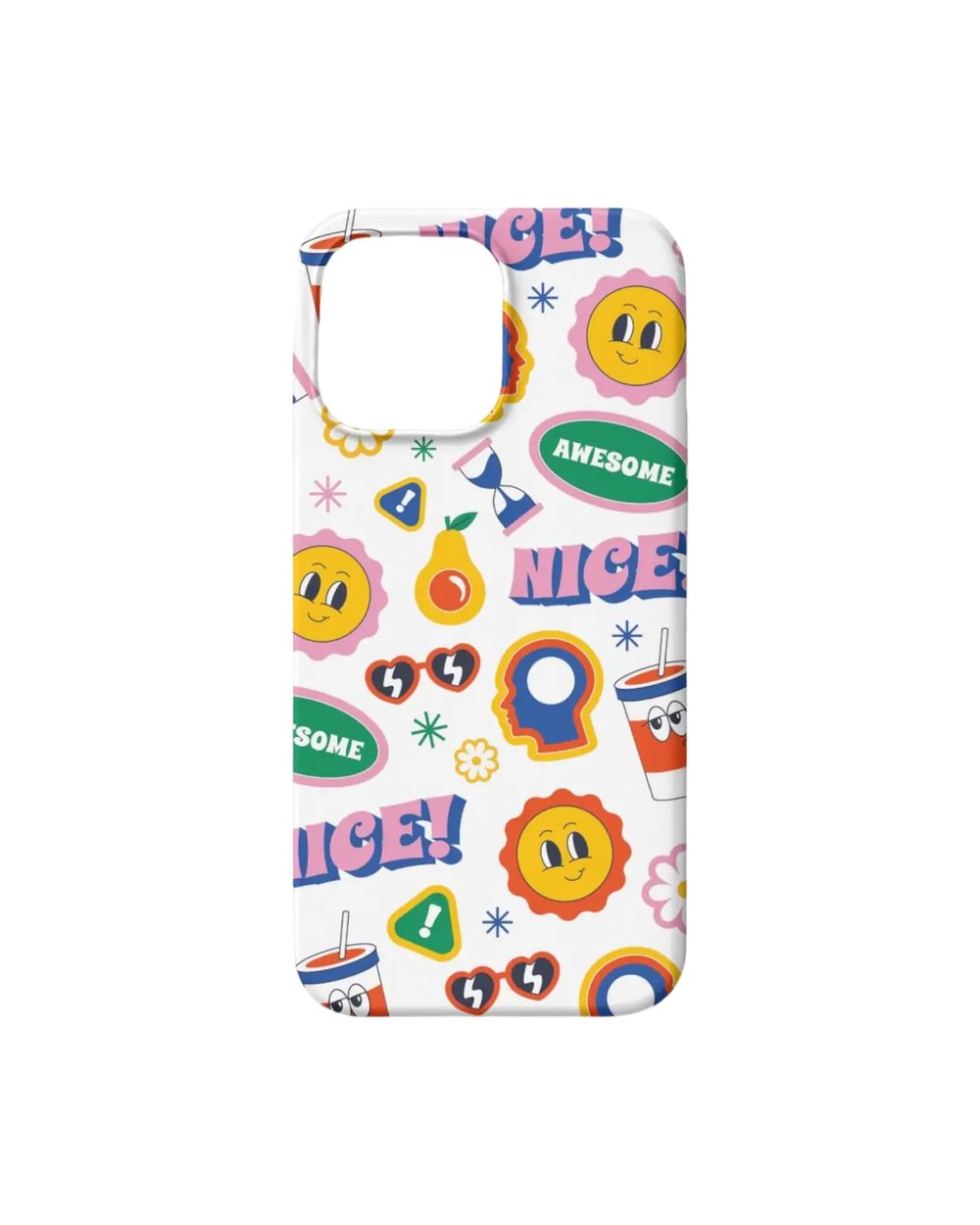 Nice Beyaz Case telefon kılıfı