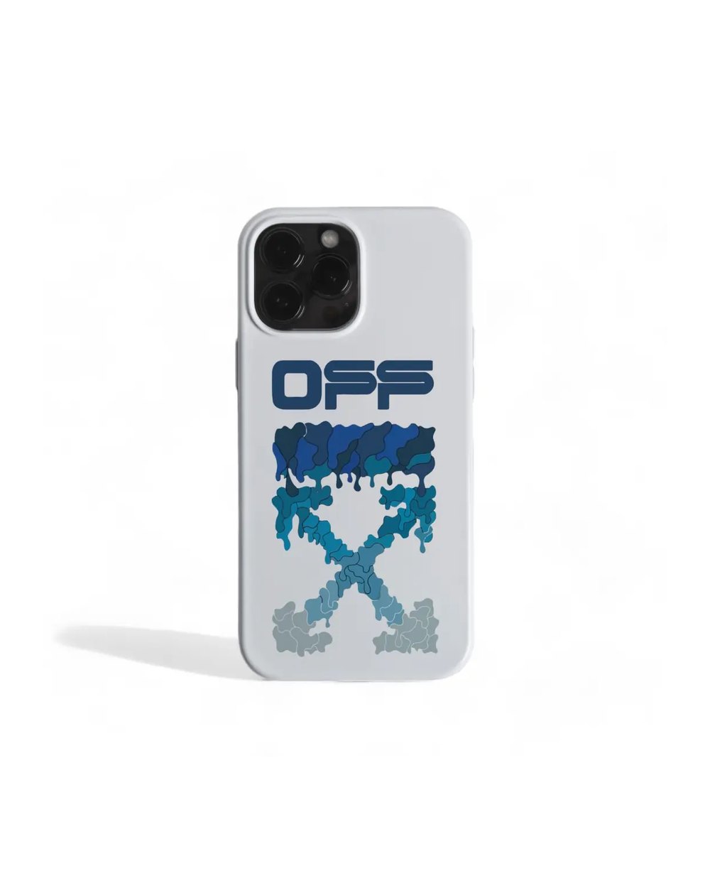 Off White Blue Case telefon kılıfı