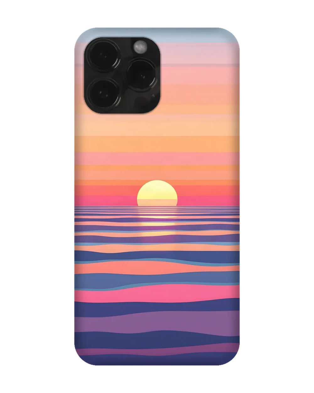 Retro Sunset Case telefon kılıfı