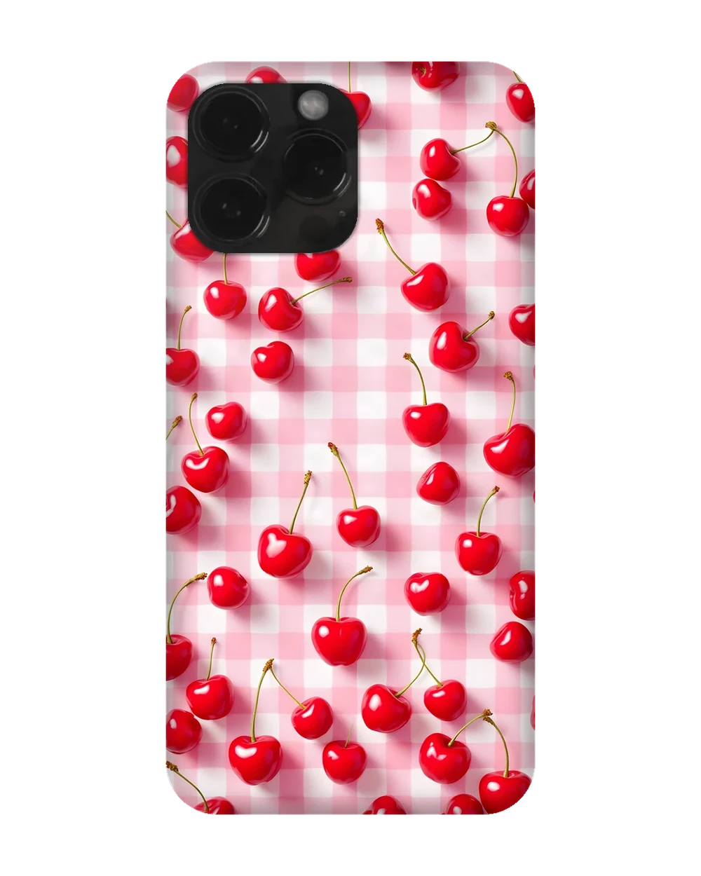 Cherry Checker Case telefon kılıfı