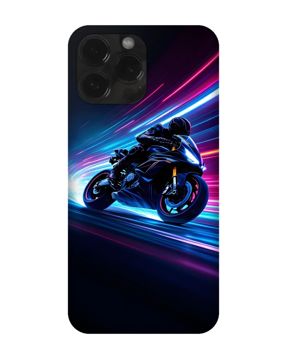 Motor Bike Neon Case telefon kılıfı
