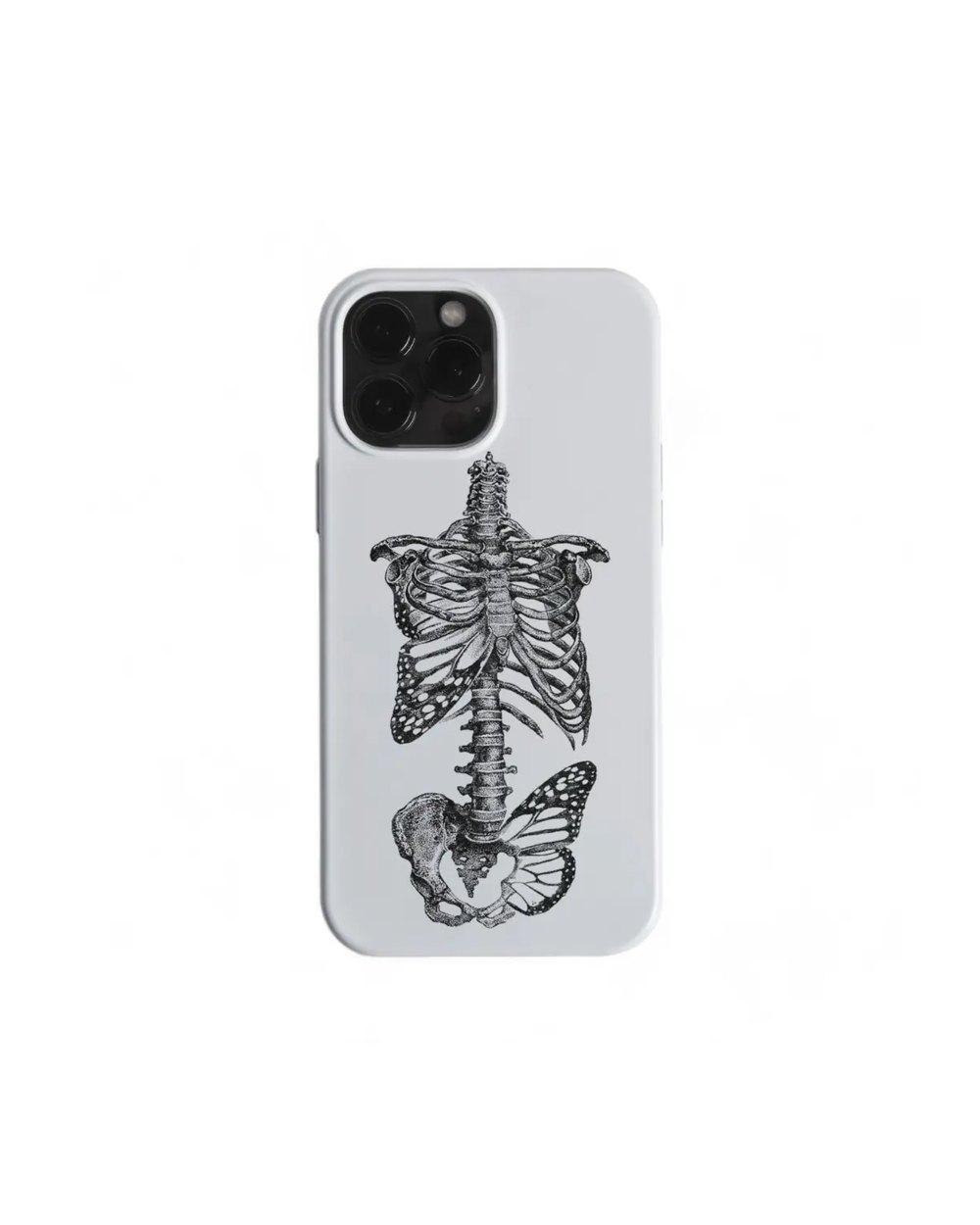 Skeleton White Case telefon kılıfı