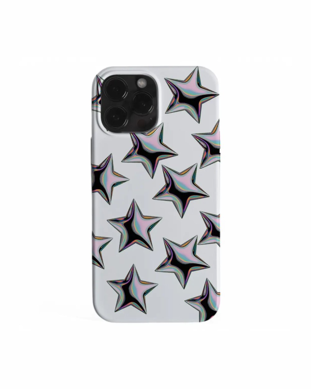 Stars 3 White Case telefon kılıfı