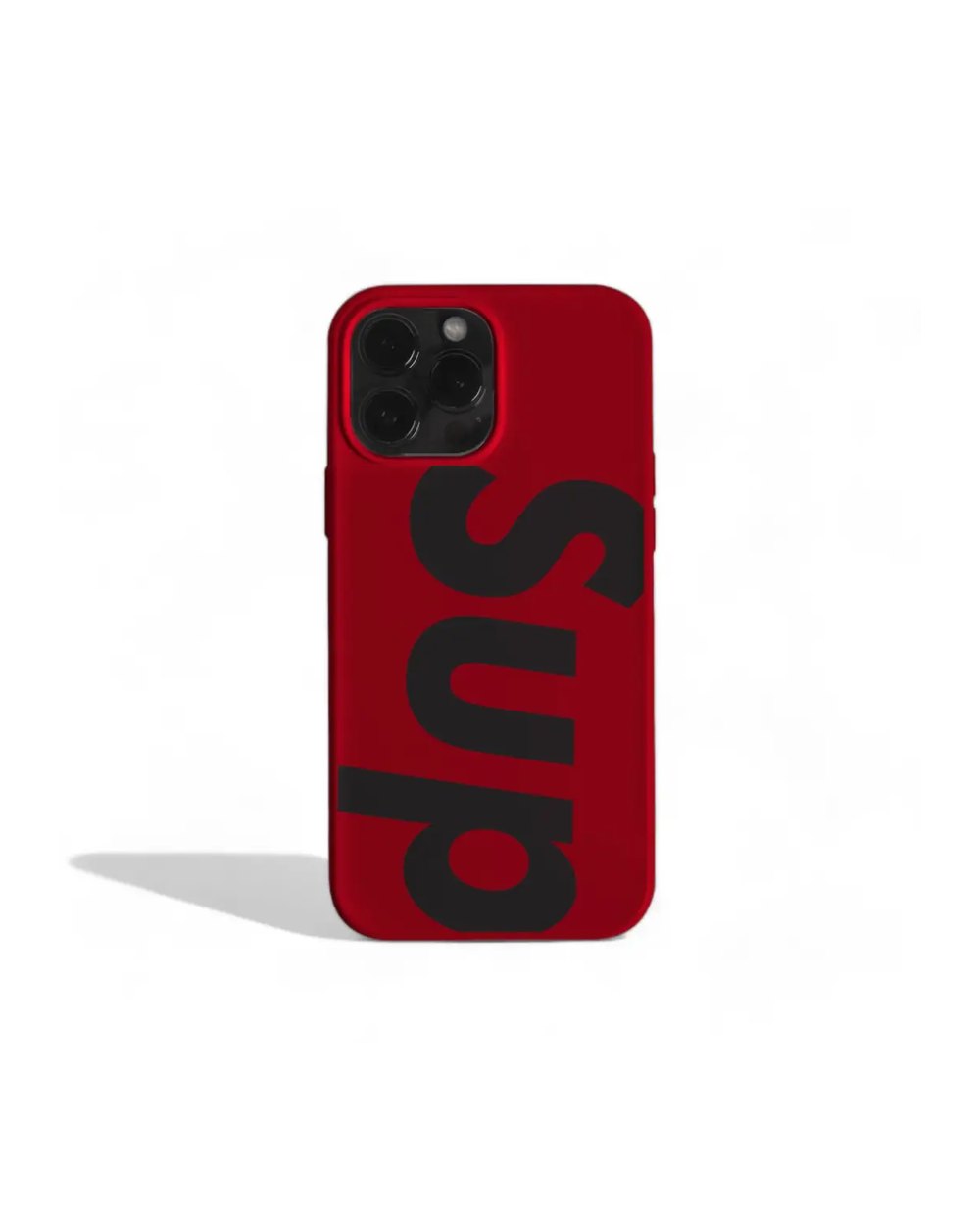 Sup Black On Red telefon kılıfı