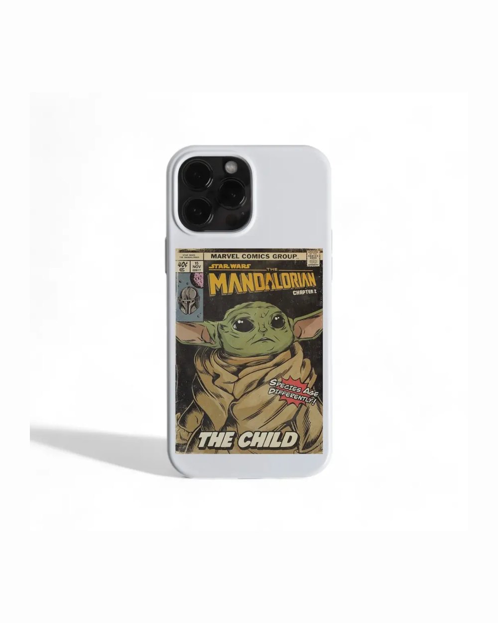 Yoda 1 White Case telefon kılıfı