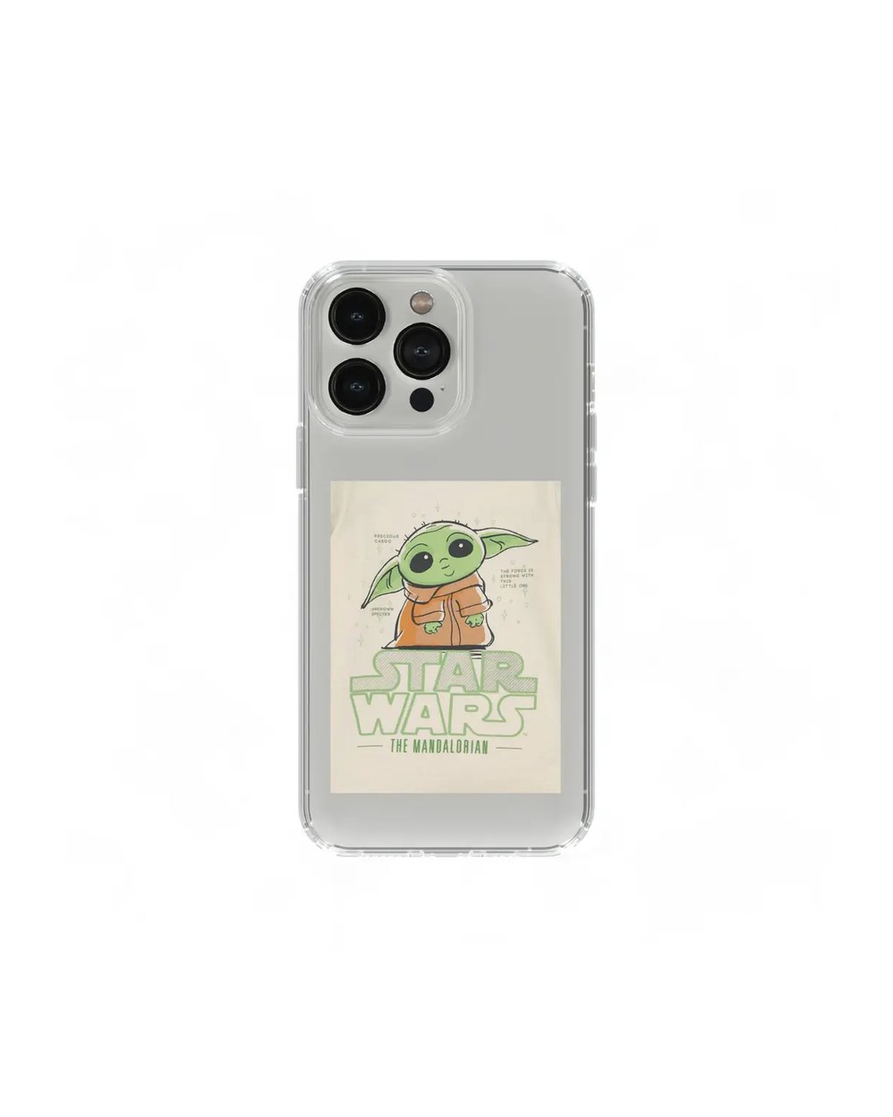 Yoda 2 Şeffaf Case telefon kılıfı